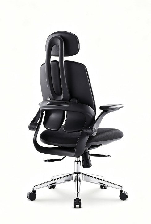Flexa - Managerial Chair - Black Angle 2 - Office R Us