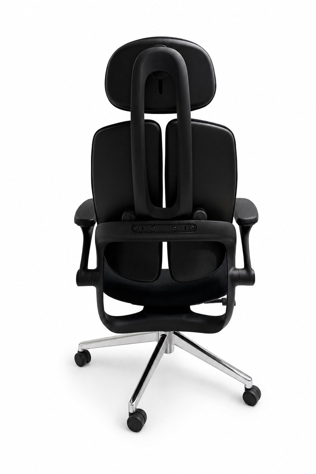 Flexa - Managerial Chair - Black PU Front - Office R Us