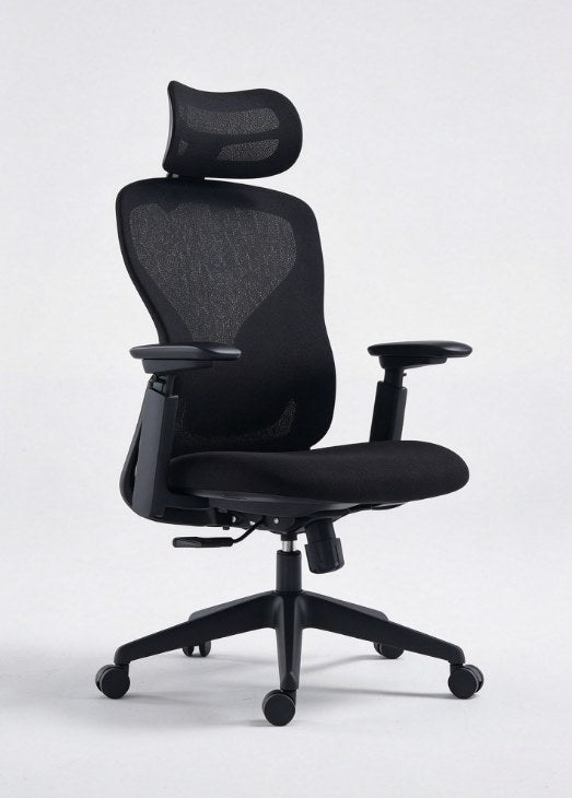 Rema - Managerial Mesh Chair - Angle - Office R Us