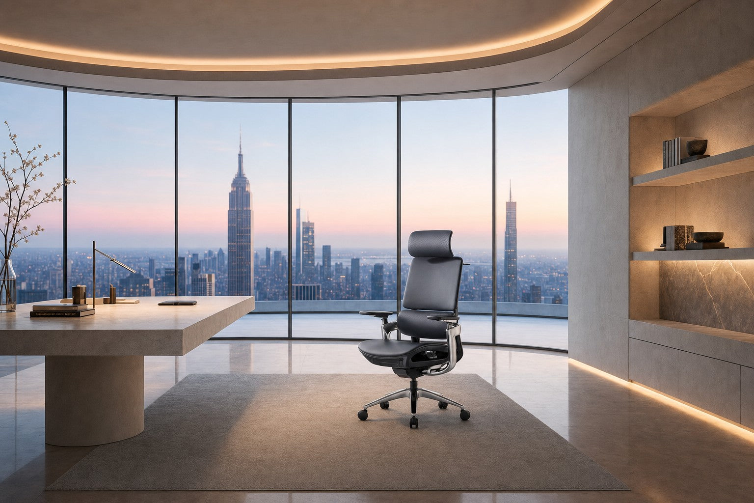 Aria - Executive Chair - Lifestyle Scene - Office R Us