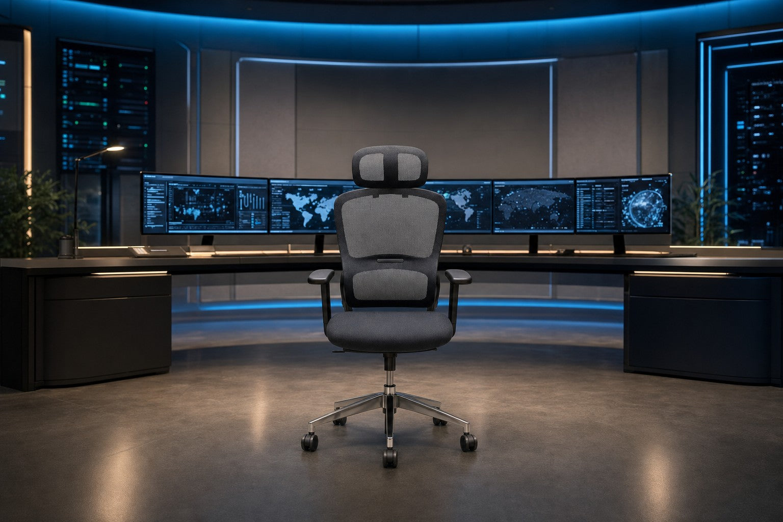 Caro - Managerial Mesh Chair - Lifestyle Scene - Office R Us