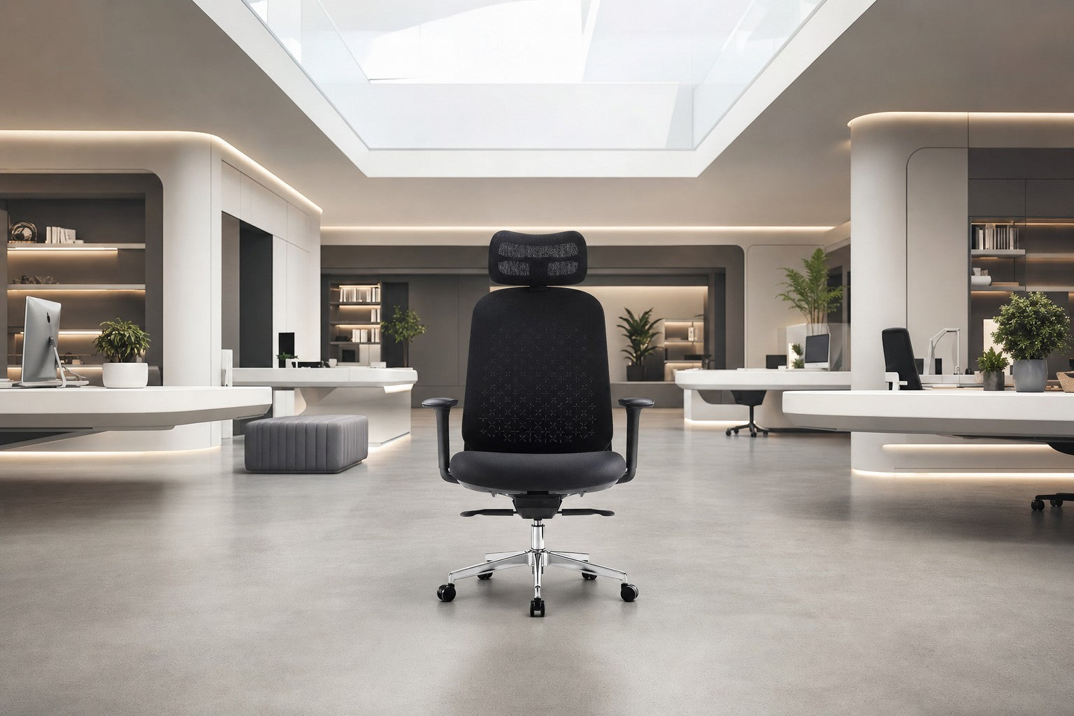 Nova - Managerial Chair - Lifestyle Scene - Office R Us