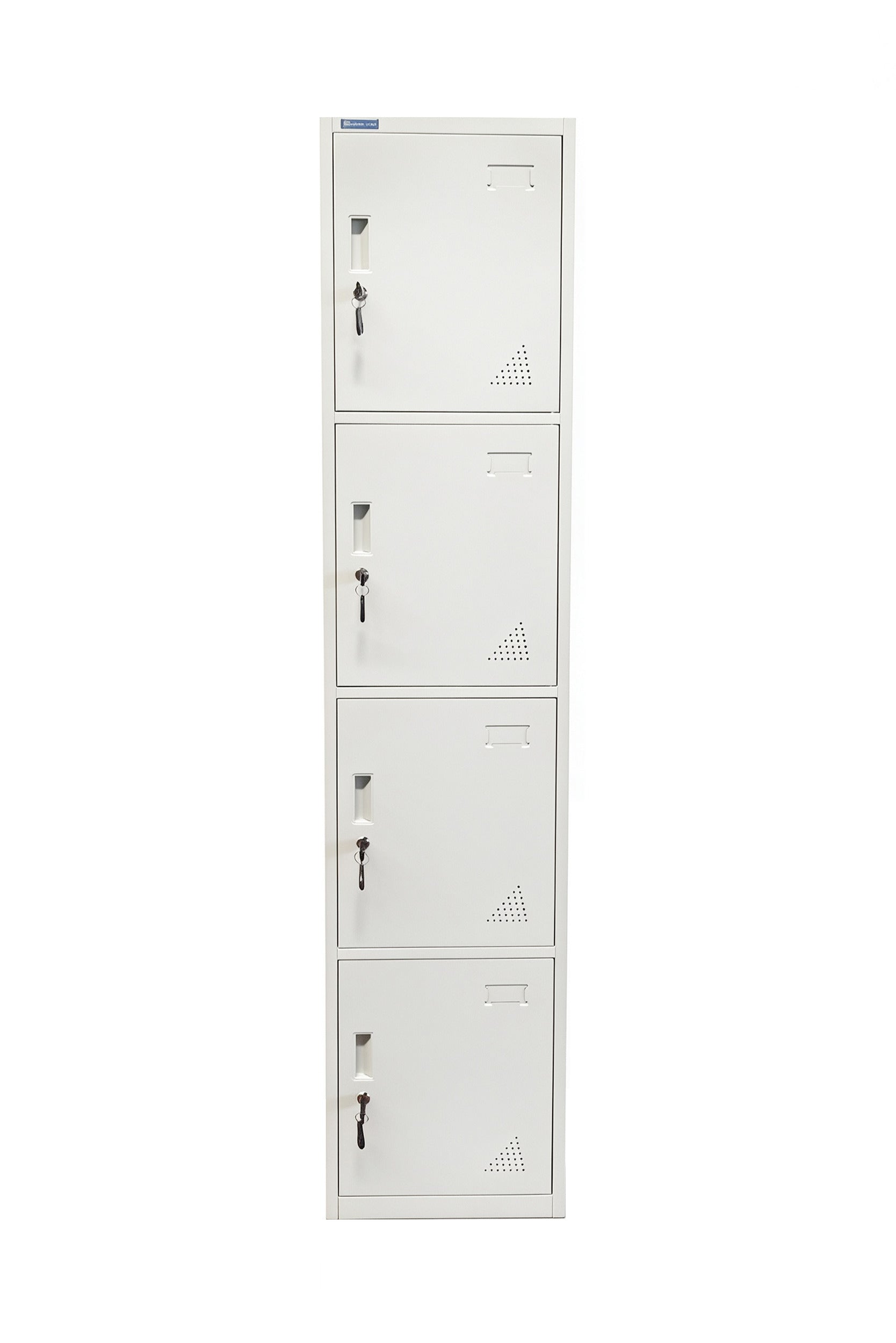 4-Door Steel Locker - Grey - Office R Us