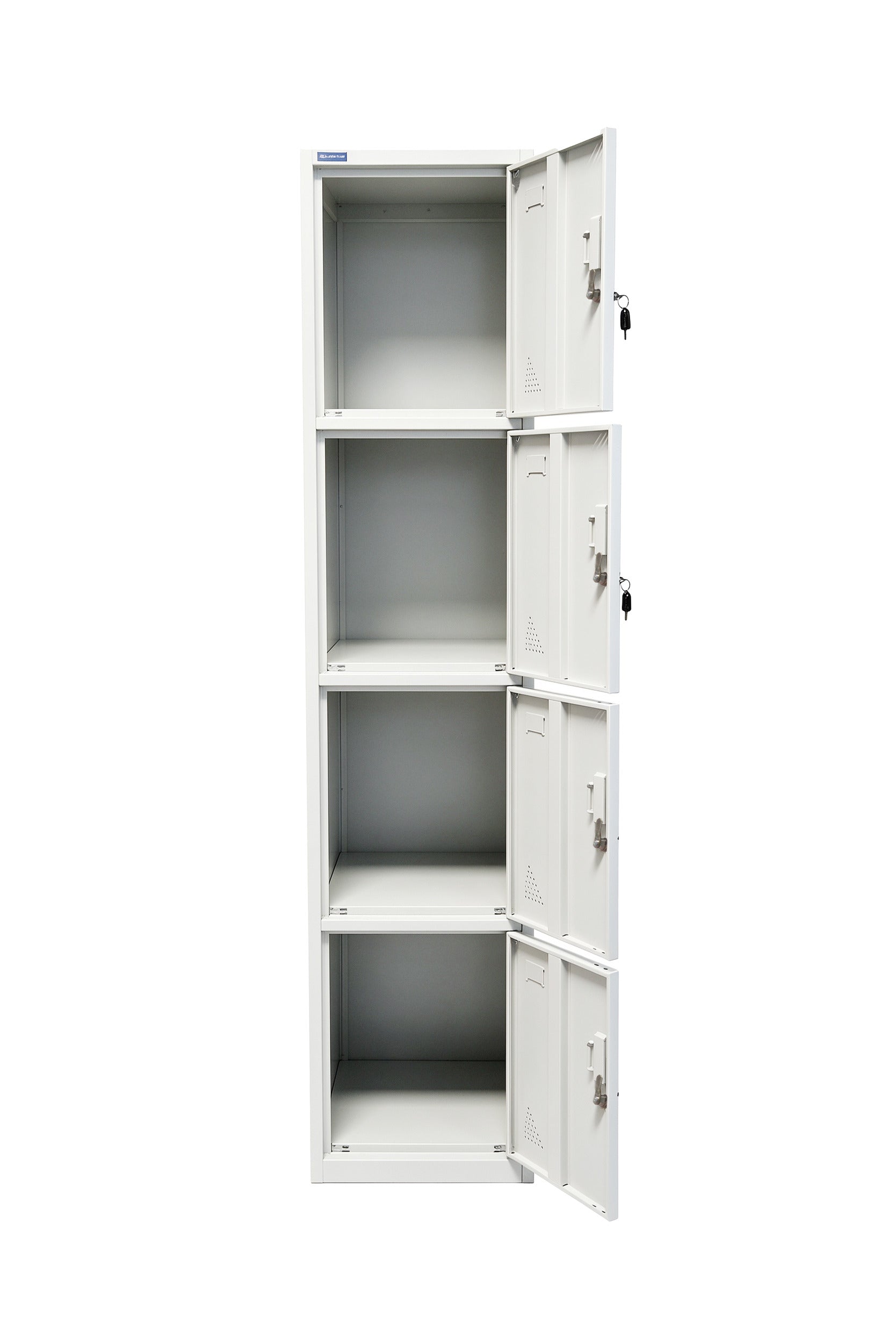 4-Door Steel Locker - Doors Open - Office R Us
