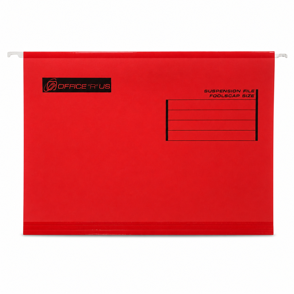 Deluxe Suspension File FC - Red - Office R Us