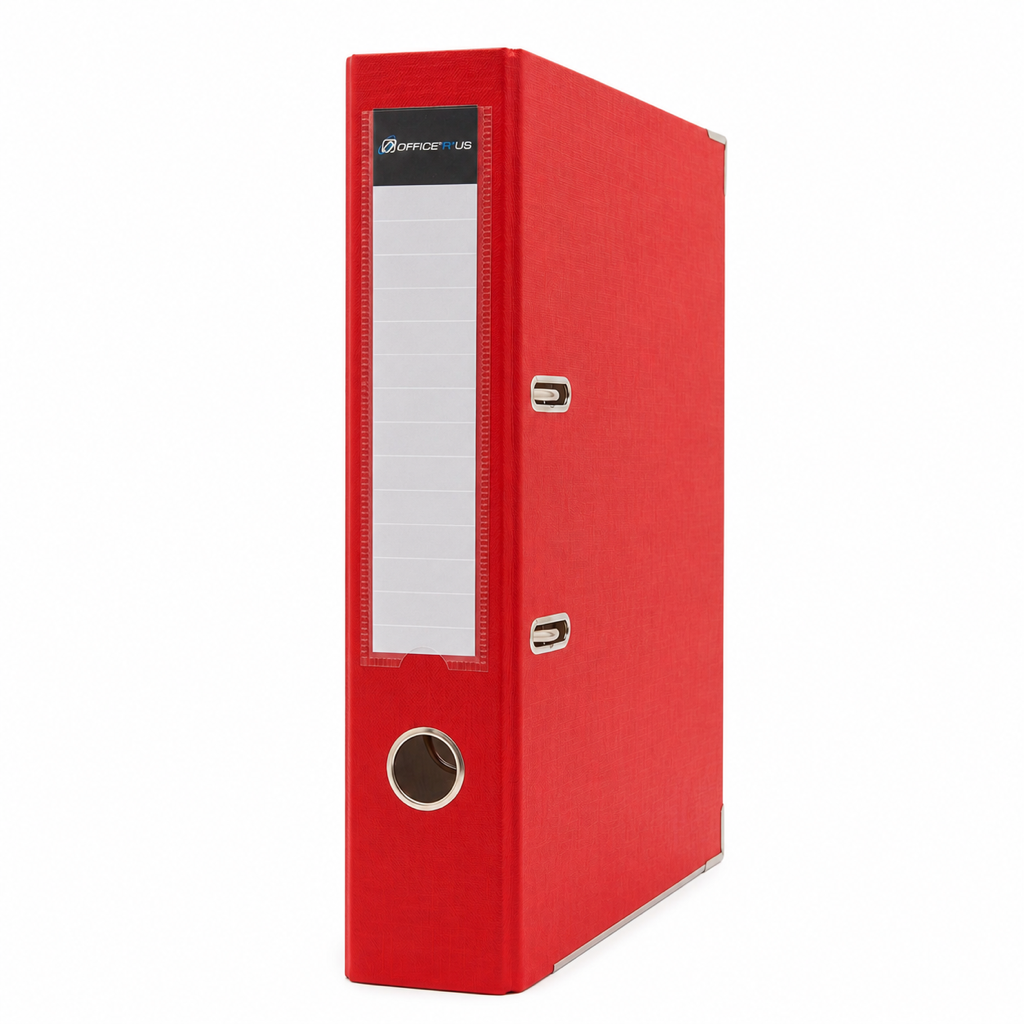 FC 50mm PP Lever Arch File - Red - Office R Us