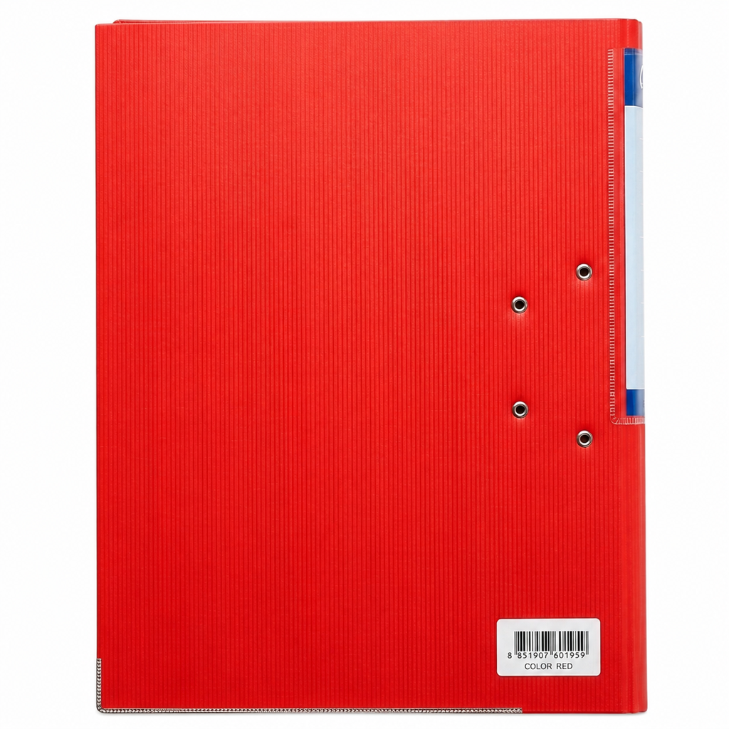 PP Lever Arch File Multi-creasing FC 3" - Cover Detail - Office R Us
