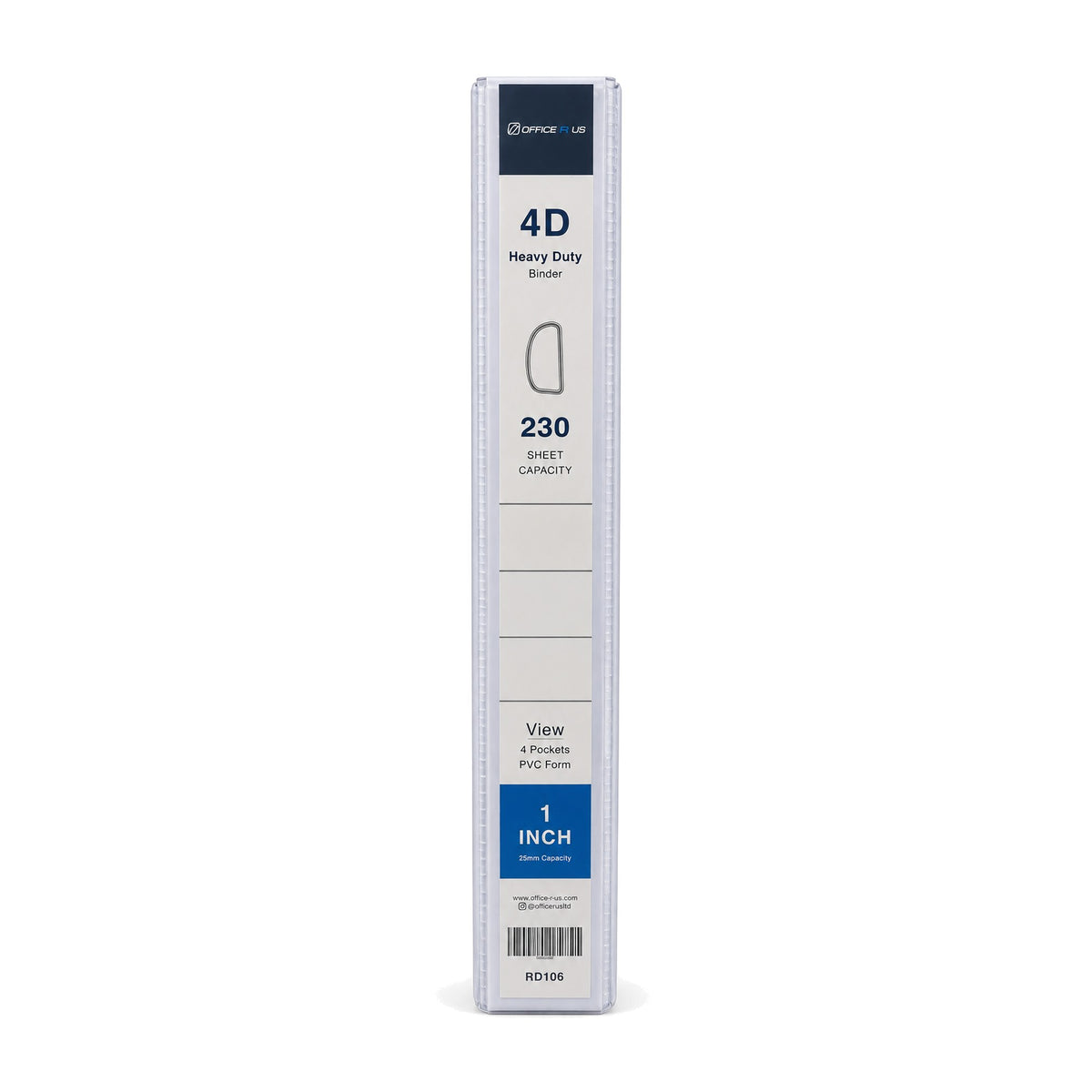 A4 View Binder - 1" Spine - Office R Us
