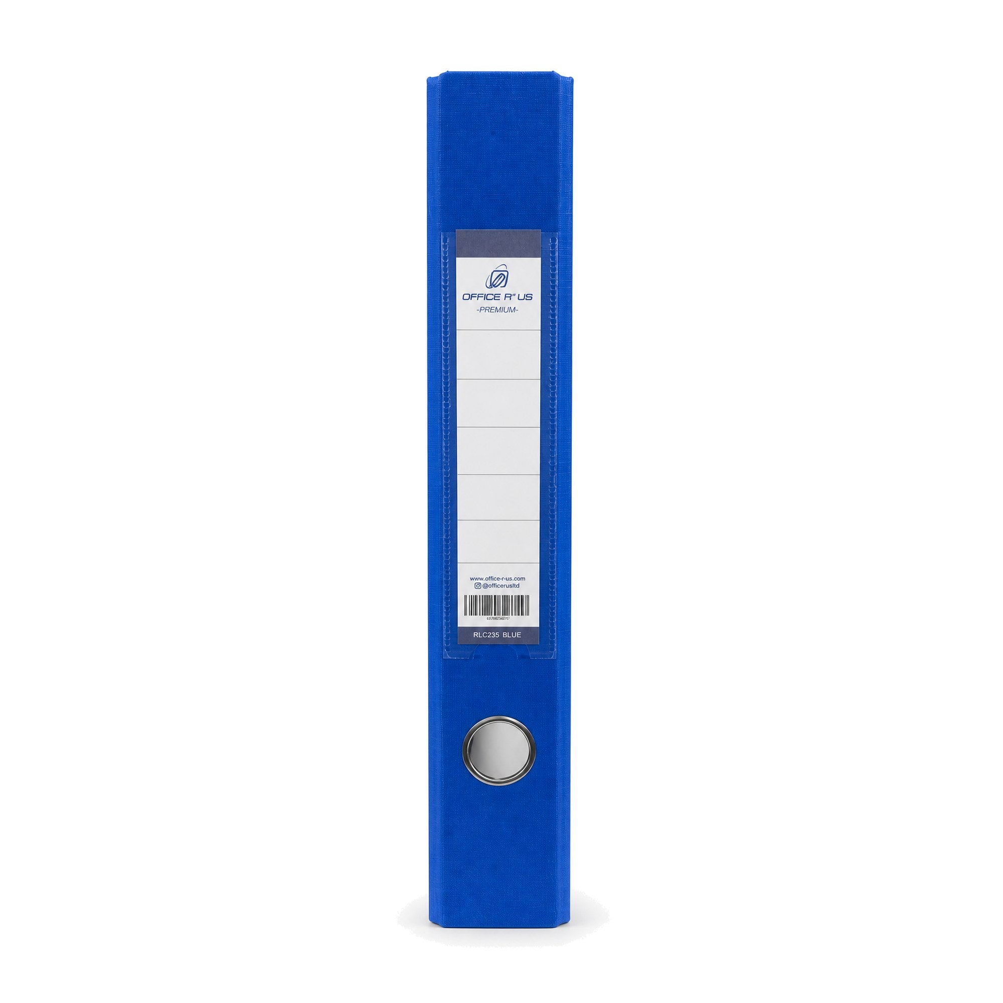 PP/PP Lever Arch File FC 2" - Blue Spine - Office R Us