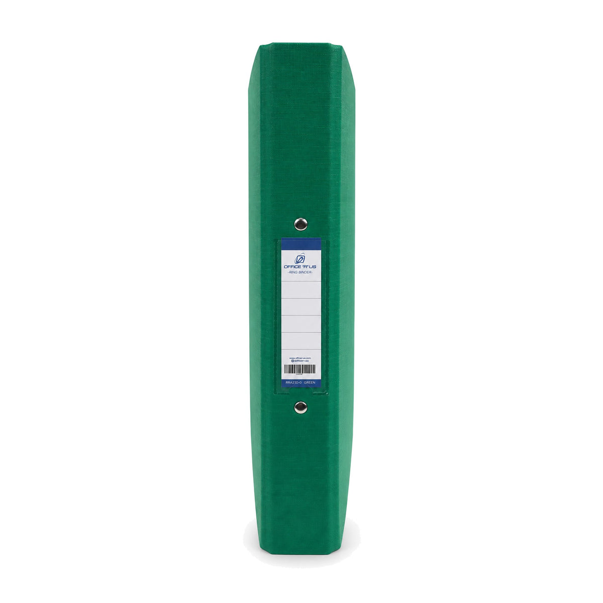 PP/PP A4 2 O-Ring Binder 1" - Green Spine - Office R Us