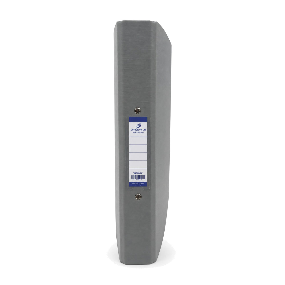 PP/PP A4 2 O-Ring Binder 1" - Grey Spine - Office R Us