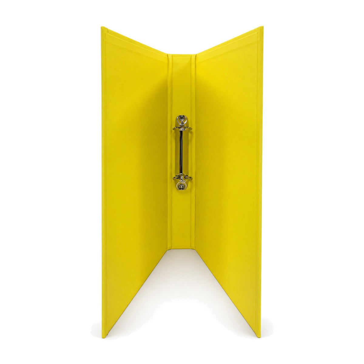PP/PP A4 2 O-Ring Binder 1" - Yellow Open - Office R Us