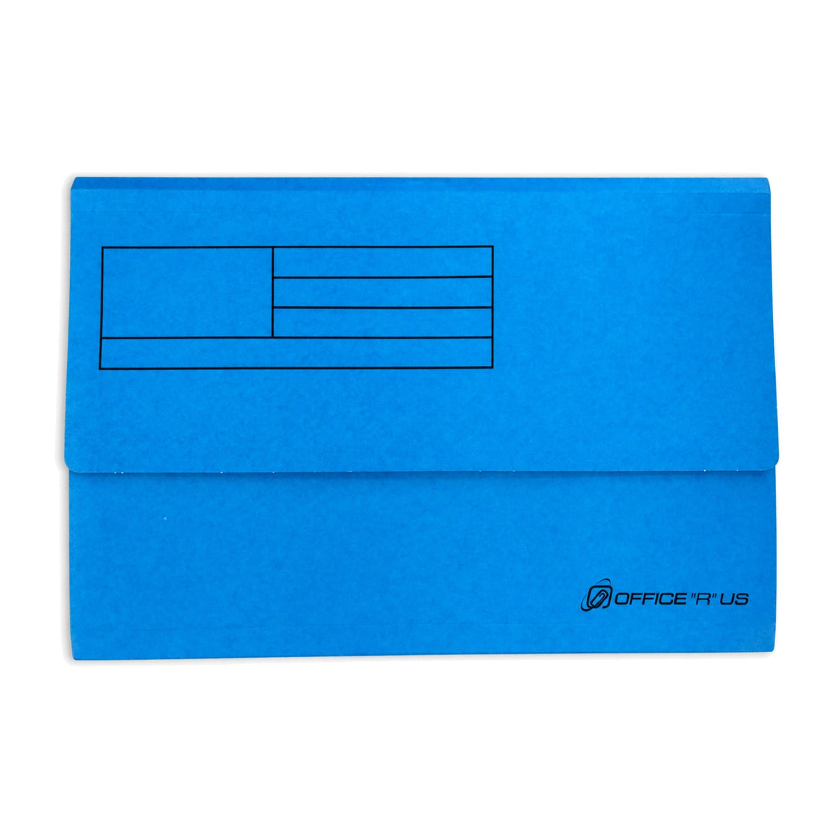 FC Paper Wallet - Blue Front Cover - Office R Us