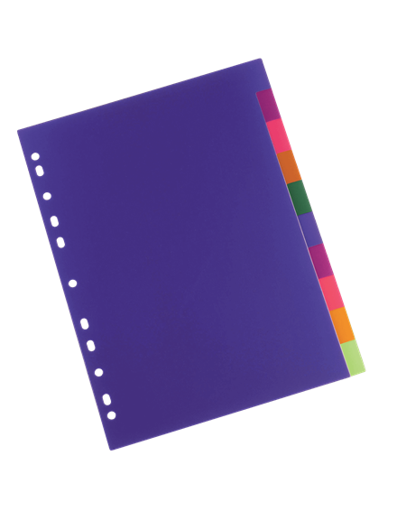 Rexel 10 Part Tranz Divider