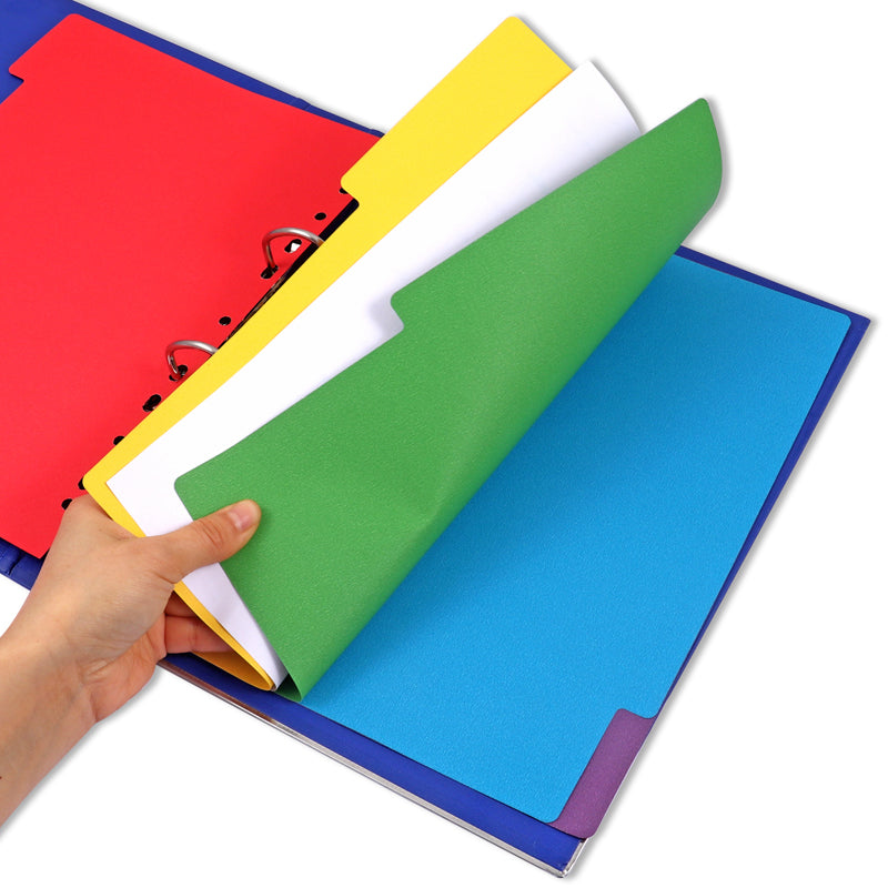 A4 Paper Index Dividers 180gsm – Assorted Colours