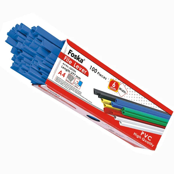 A4 Flat Back PVC Slide Binders – Box of 100