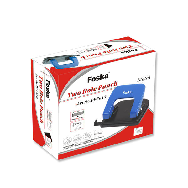 Foska PP8613 paper punch view 3