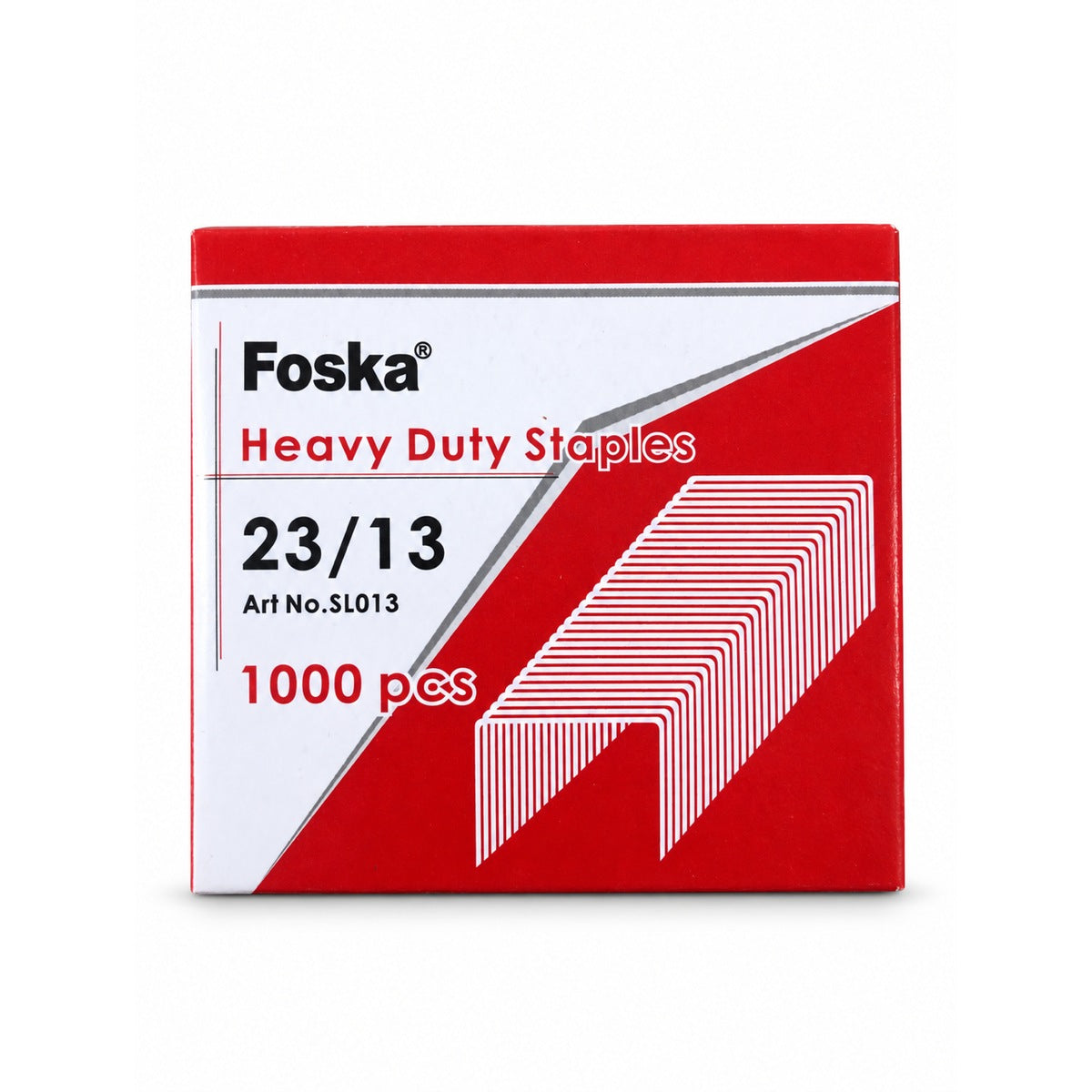 Heavy Duty Industrial Metal Staples – Box of 1000 — 23/13