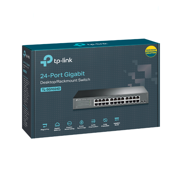 TP-Link 24-Port Gigabit Desktop/Rackmount Switch