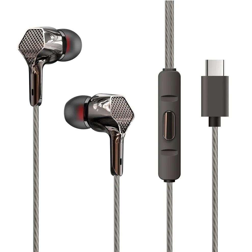 Digifon Tunz C1 Type-C Connector Earphones – Black