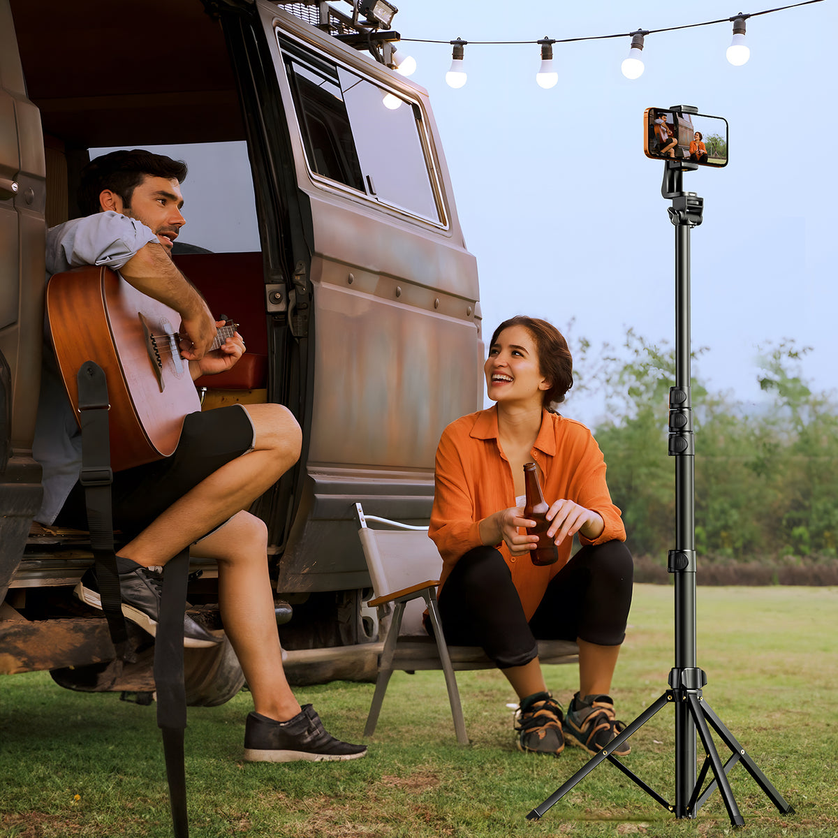 UGREEN Selfie Stick Tripod with Bluetooth Remote (15609) - View 2 - Office R Us
