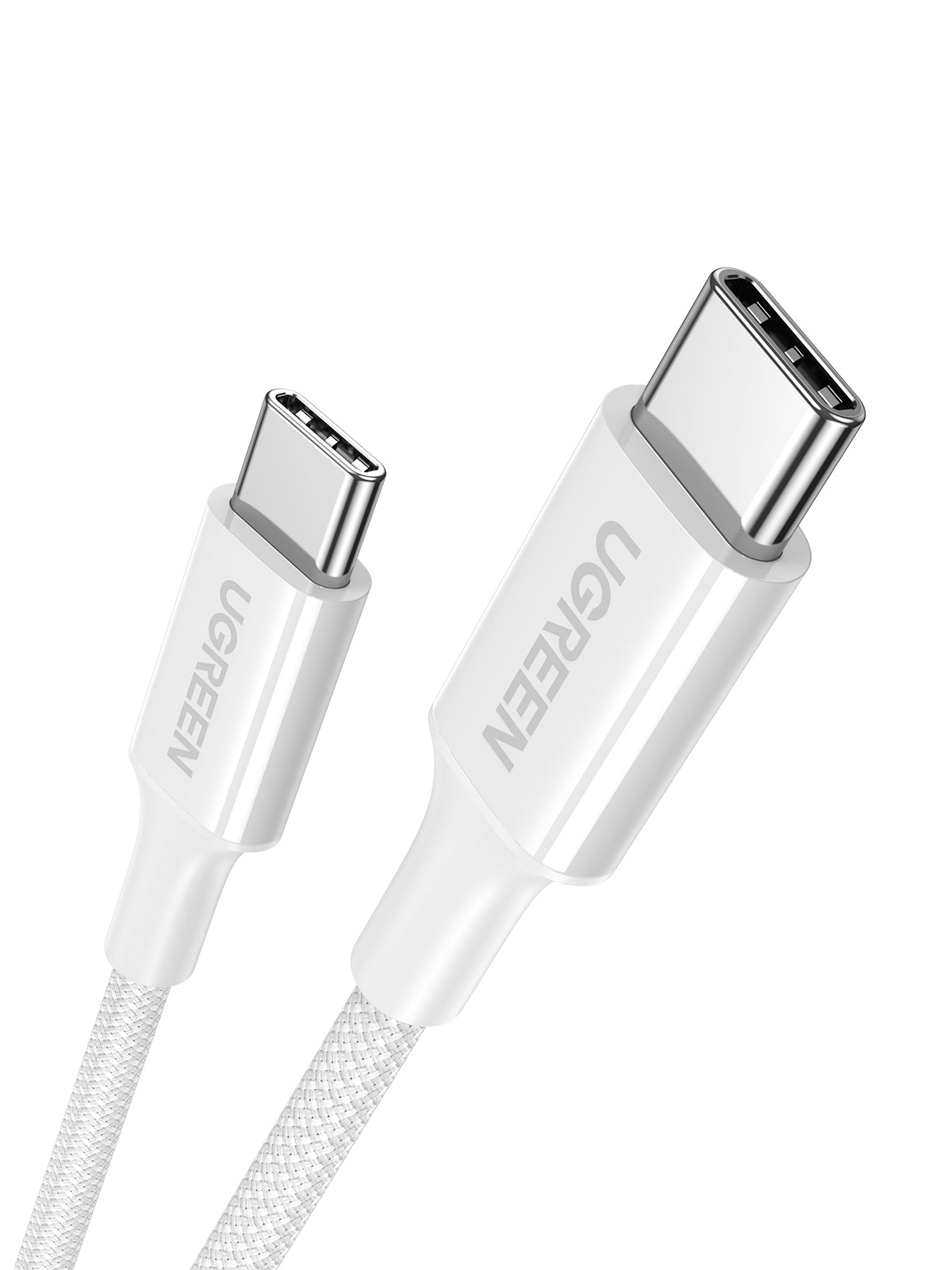 UGREEN USB-C to USB-C PD Fast Charging Braided Cable 60W 3A (L501) - View 2 - Office R Us