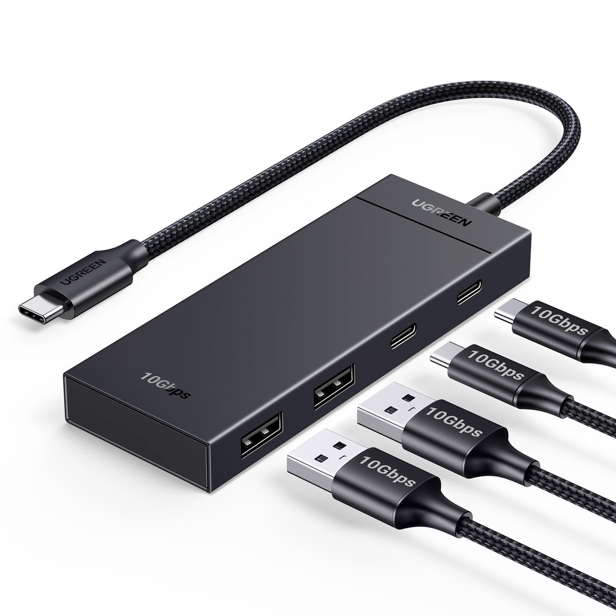 UGREEN 4-Port USB 3.2 Gen 2 Hub - View 2 - Office R Us