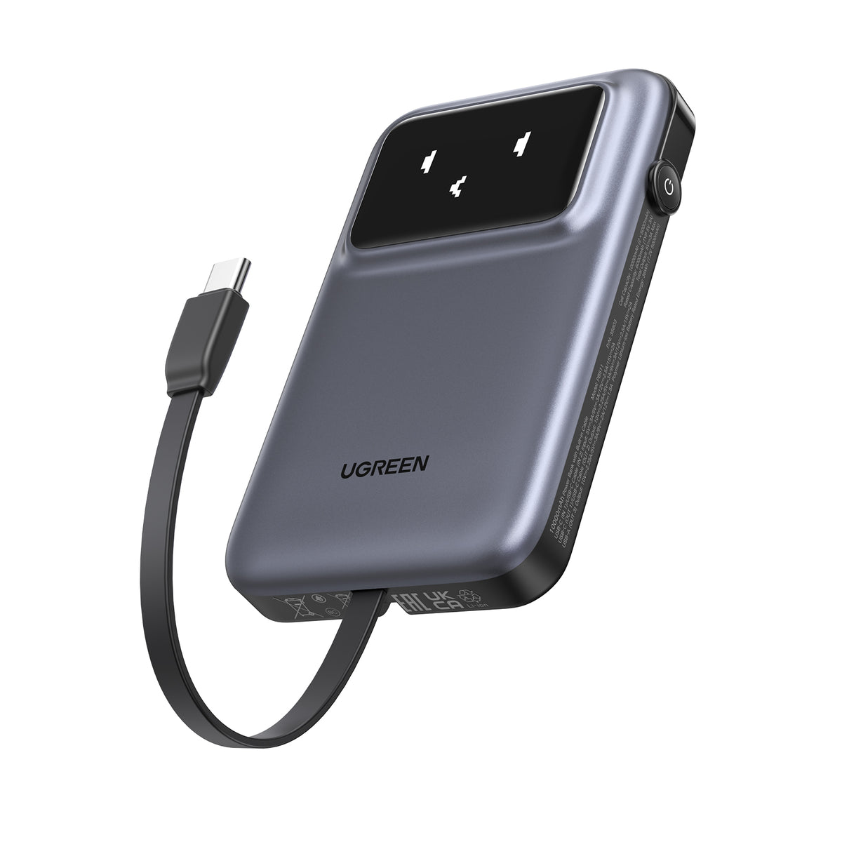 UGREEN 10000mAh Power Bank with Built-in Cable - Office R Us Lagos