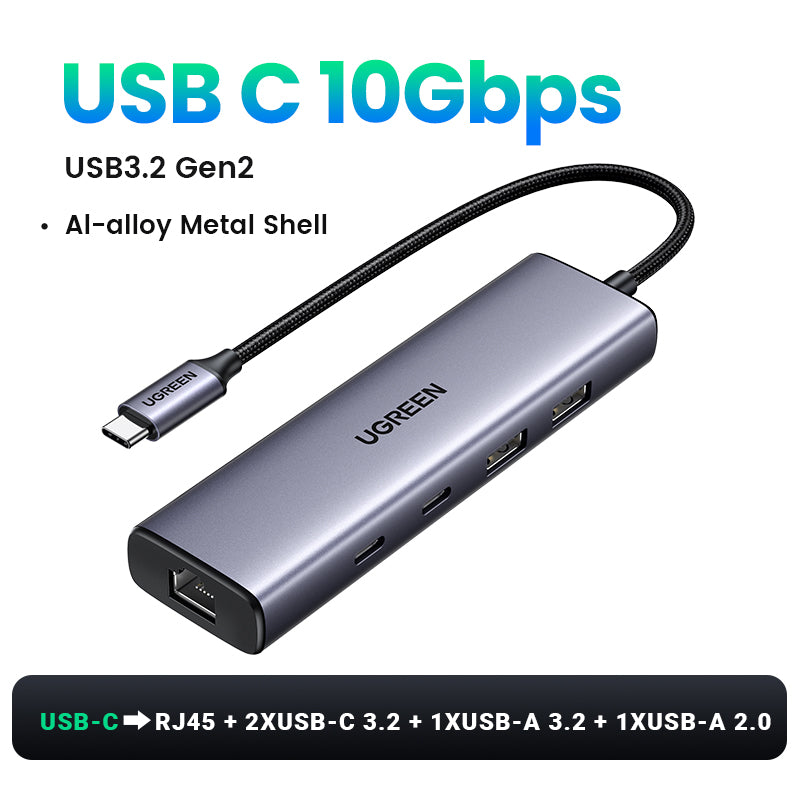 UGREEN 6-in-1 USB-C Hub (45320) - Office R Us Lagos