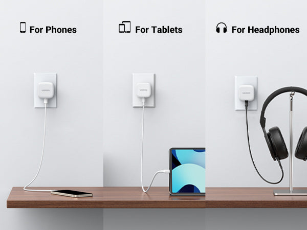 UGREEN 20W PD Fast Charger UK (CD137) - View 6 - Office R Us