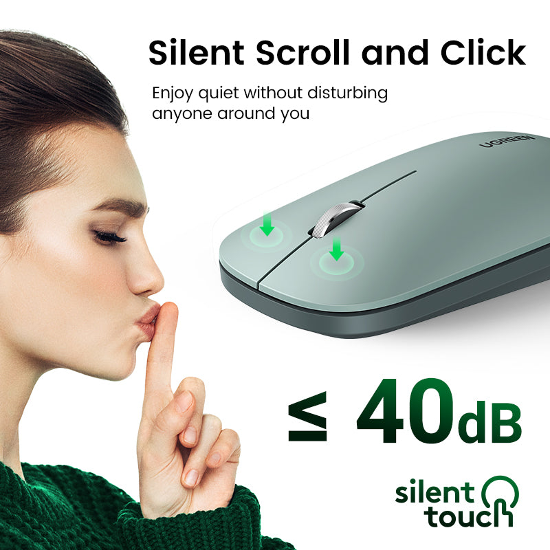 UGREEN Portable Wireless Mouse - View 3 - Office R Us