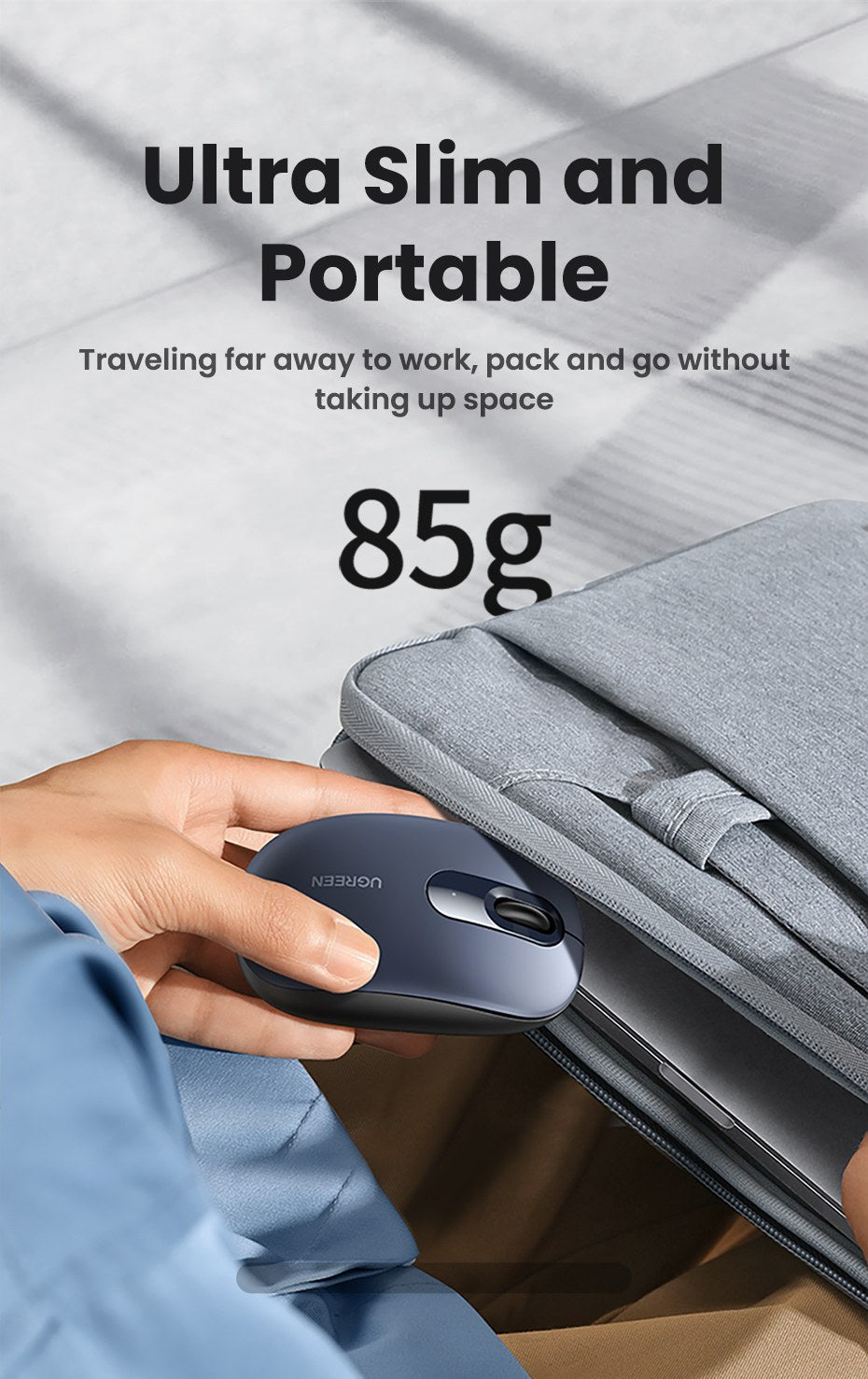 UGREEN 2.4G Wireless Mouse - Midnight Blue - Office R Us