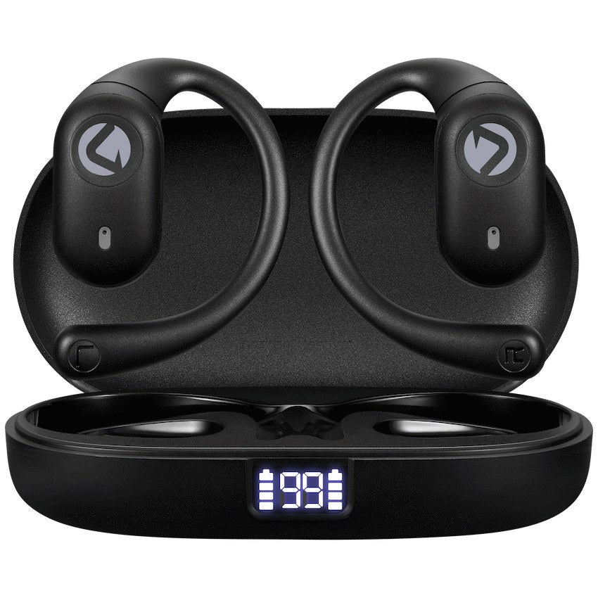 Volkano Stride 2 Air Conduction True Wireless Earphones (Black, VK-1148-BK) - Office R Us Lagos