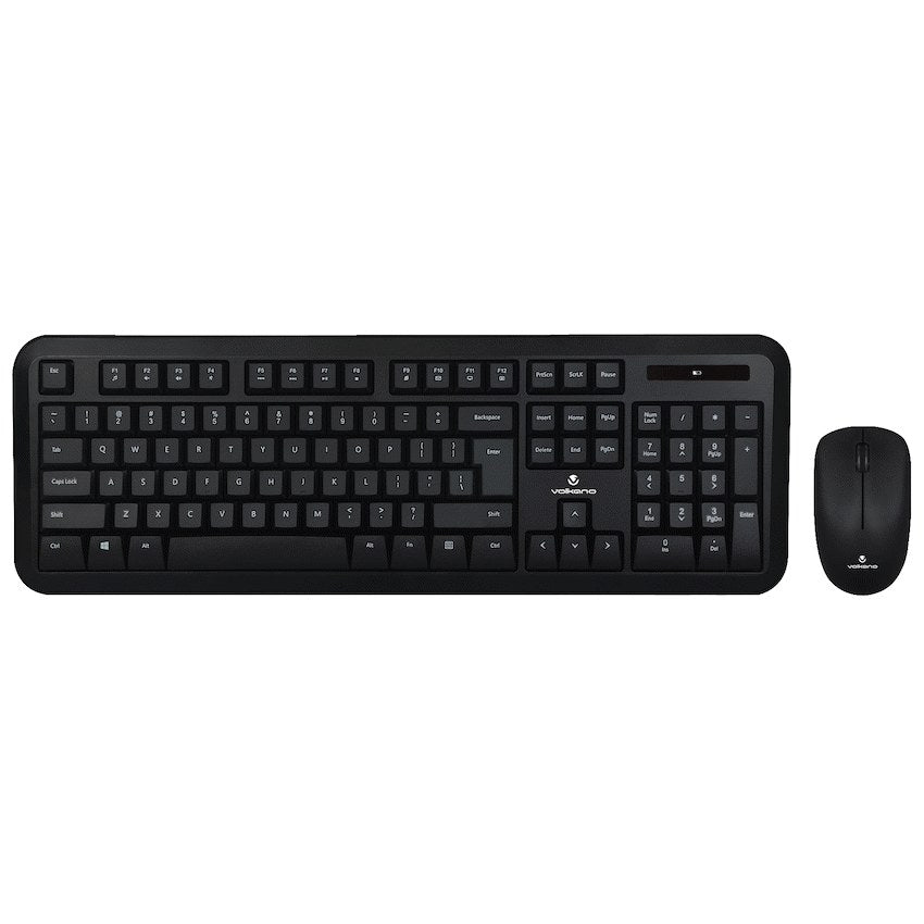 Volkano Sapphire Series Wireless Keyboard and Mouse Combo (VK-20008-BK) - Office R Us Lagos
