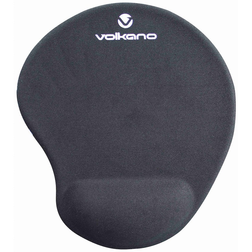 Volkano Comfort Series Gel Wristguard Mousepad (Black, VK-20009-BK) - Office R Us Lagos
