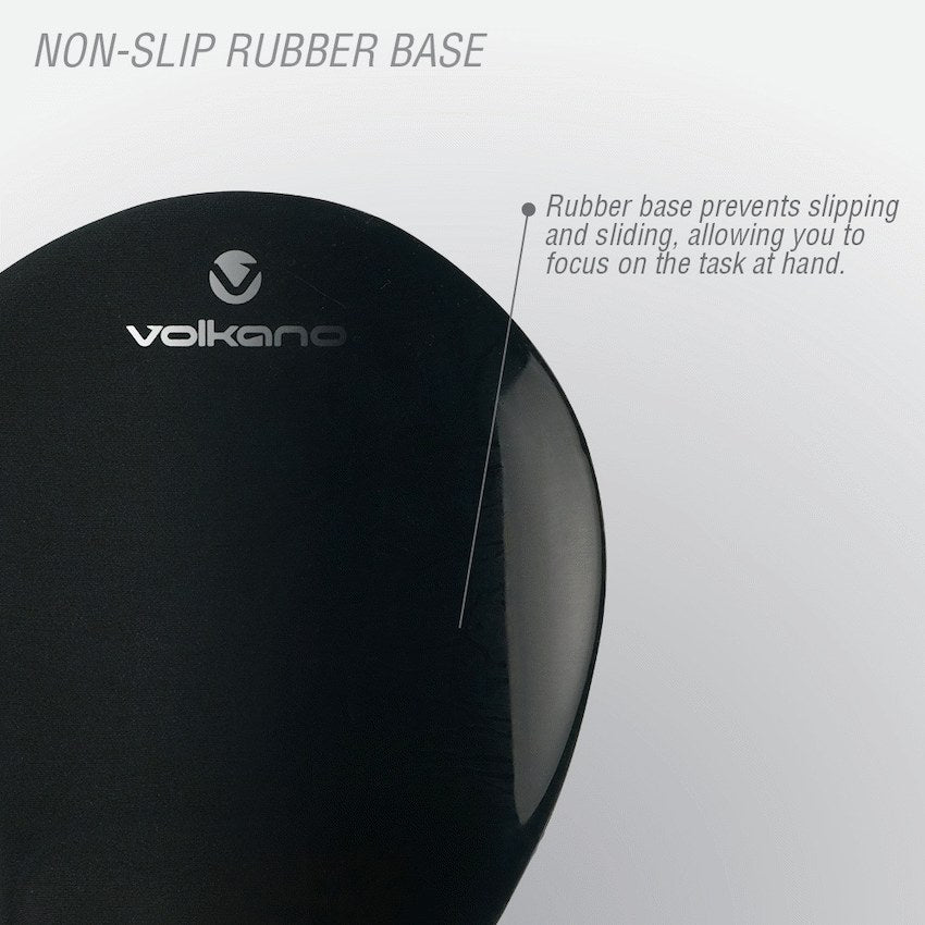 Volkano Comfort Series Gel Wristguard Mousepad (Black, VK-20009-BK) - View 5 - Office R Us