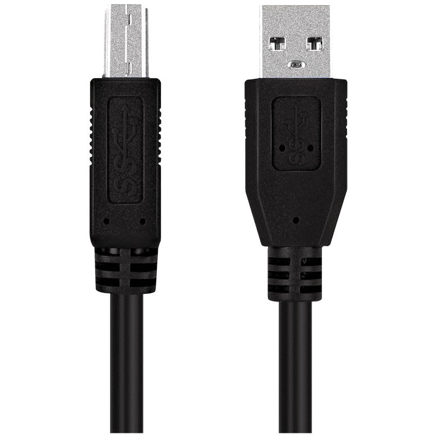 Volkano Print Series USB Printer Cable (Black) - Office R Us Lagos