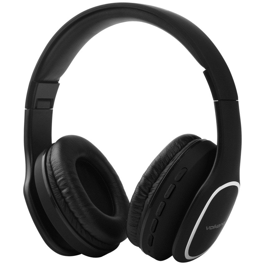 Volkano Phonic Series Bluetooth Full Size Headphones - Black - View 4 - Office R Us