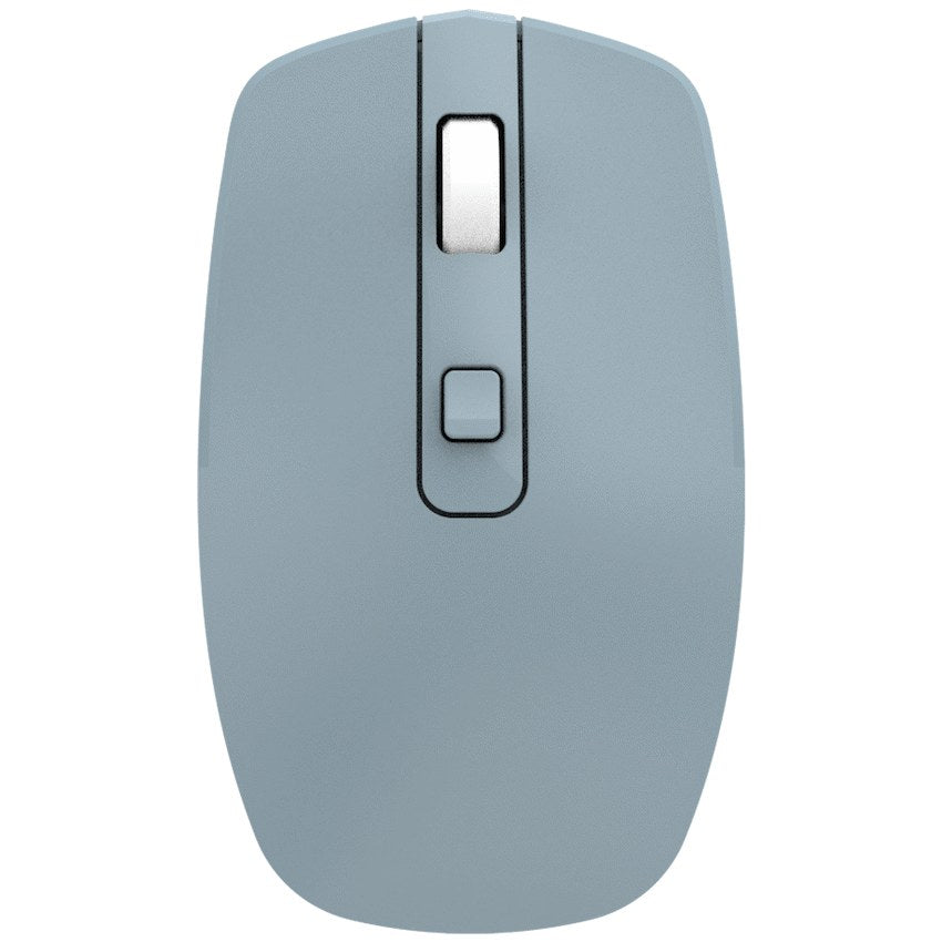 Volkano Granite Series Rechargeable Wireless Mouse - Blue - Front - Office R Us