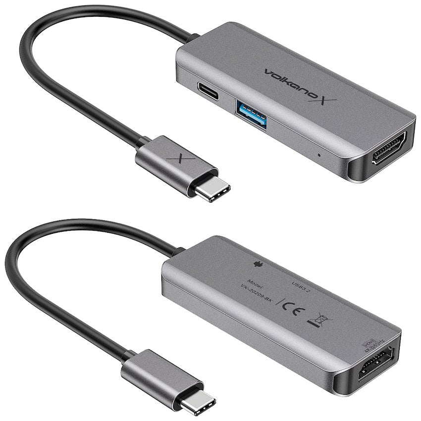 VolkanoX Core 3-in-1 Adapter (VK-20209-BK) - View 3 - Office R Us