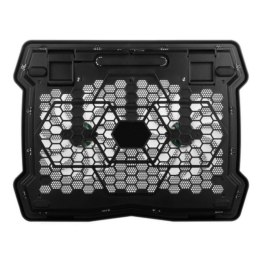 Volkano Polar Series 15" Dual Fan Notebook Cooling Stand (VK-20291-BK) - View 2 - Office R Us