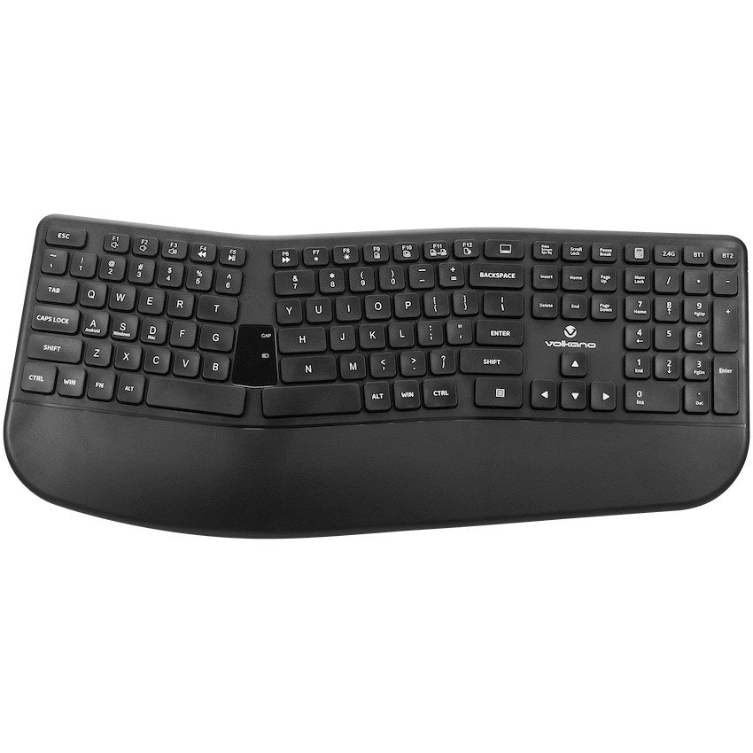 Volkano Vulcan Series Bluetooth Wireless Keyboard and Mouse (VK-20302-BK) - View 4 - Office R Us
