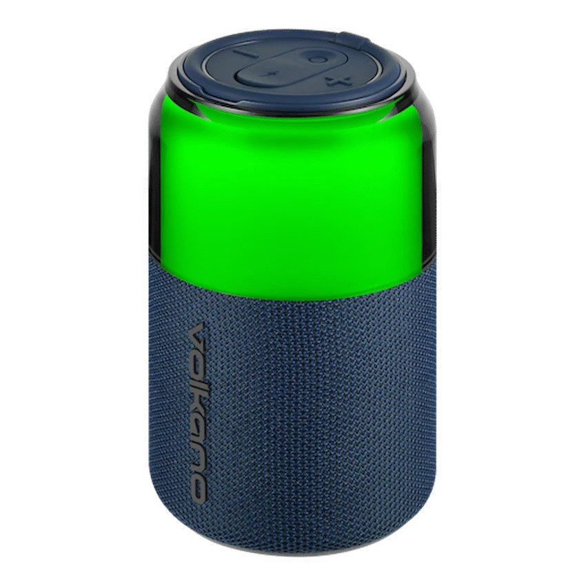 Volkano Neptune Bluetooth Wireless Speaker - Blue - Front - Office R Us