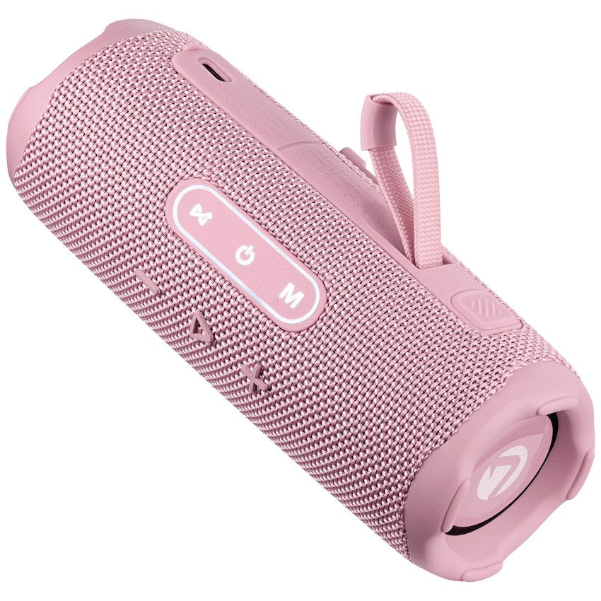Volkano London Series Bluetooth Speaker - Pink - View 14 - Office R Us