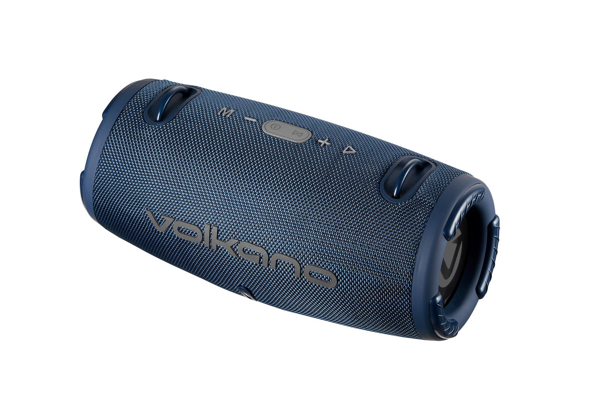 Volkano Cyclone Series Portable Bluetooth Speaker - Blue - View 7 - Office R Us