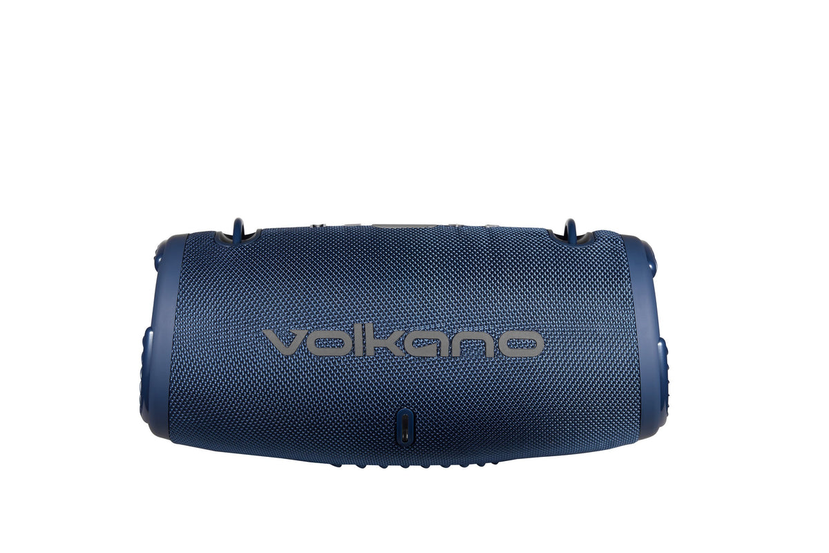 Volkano Cyclone Series Portable Bluetooth Speaker - Blue - View 9 - Office R Us