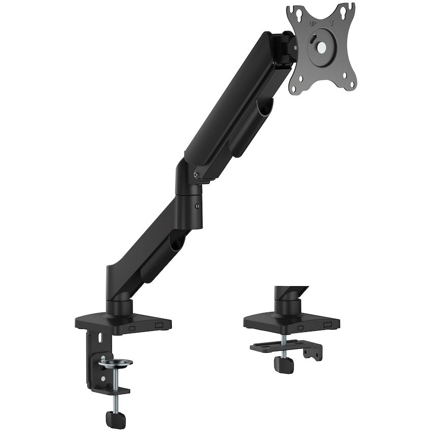 Volkano Steel Series Full Motion Single Monitor Desk Mount 17"-32" (VK-4038-BK) - View 1 - Office R Us