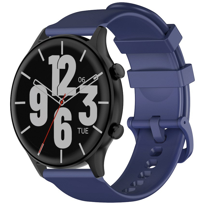 Volkano Halo Series Smartwatch - Denim Blue - Front - Office R Us