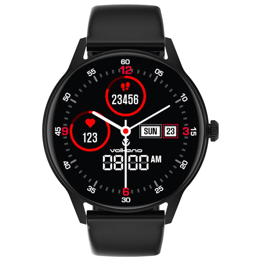 Volkano Soul Series Smartwatch (Black, VK-5085-BK) - Office R Us Lagos