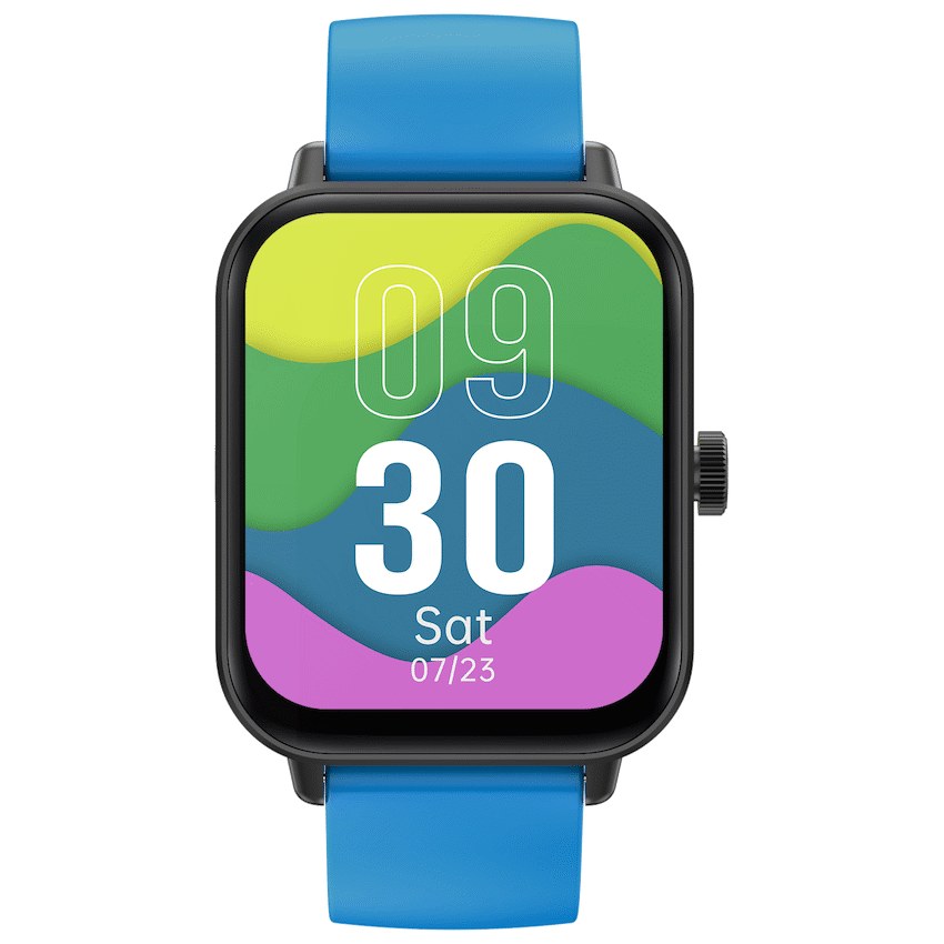 Volkano Chroma Series Smartwatch - Blue Strap - View 8 - Office R Us